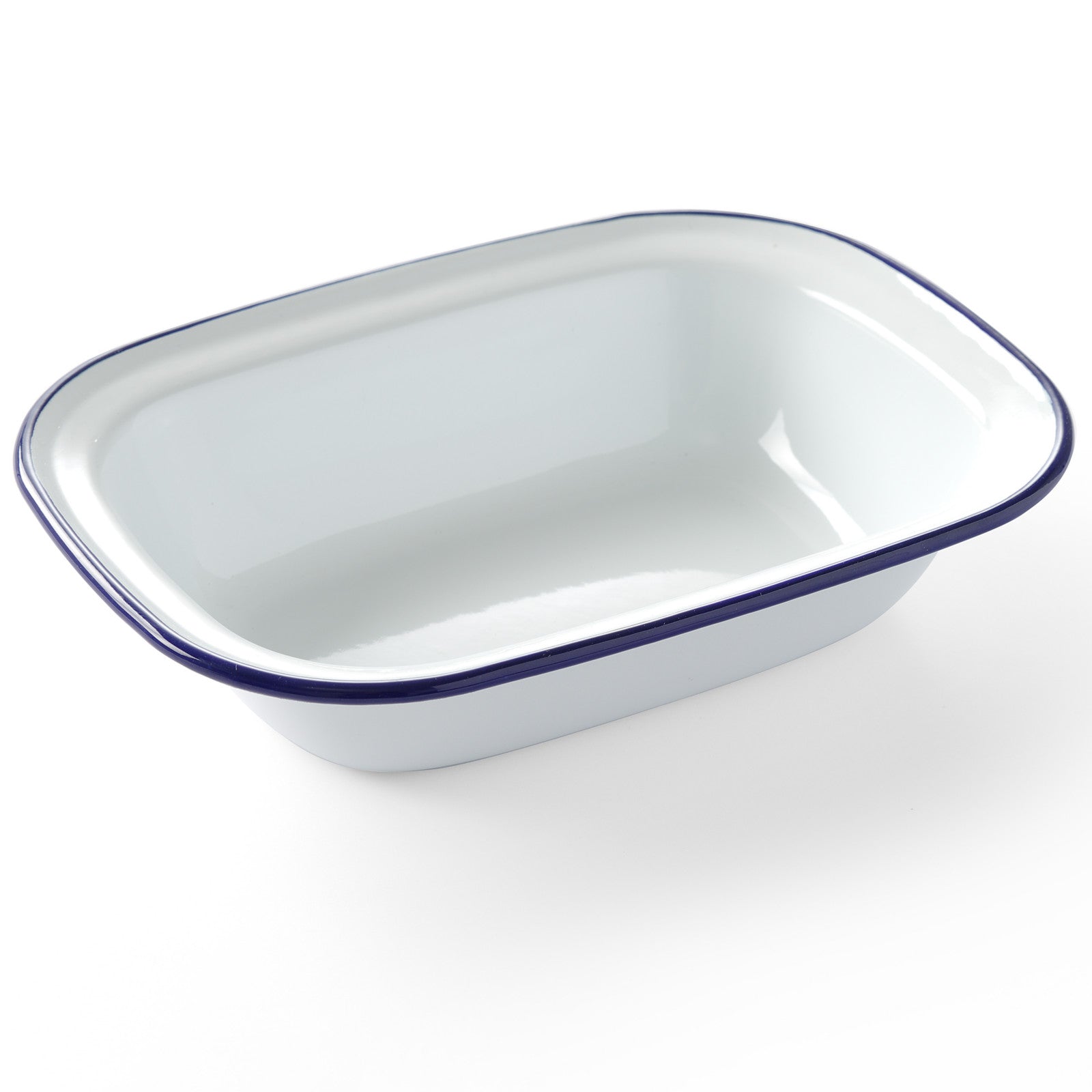 Tableware – Rectangular white enameled dish 175x130mm Hendi 621202 - Carlat
