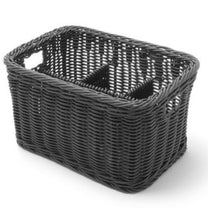 Tableware – Spice dispenser basket with 4 compartments, gray melange - Carlat