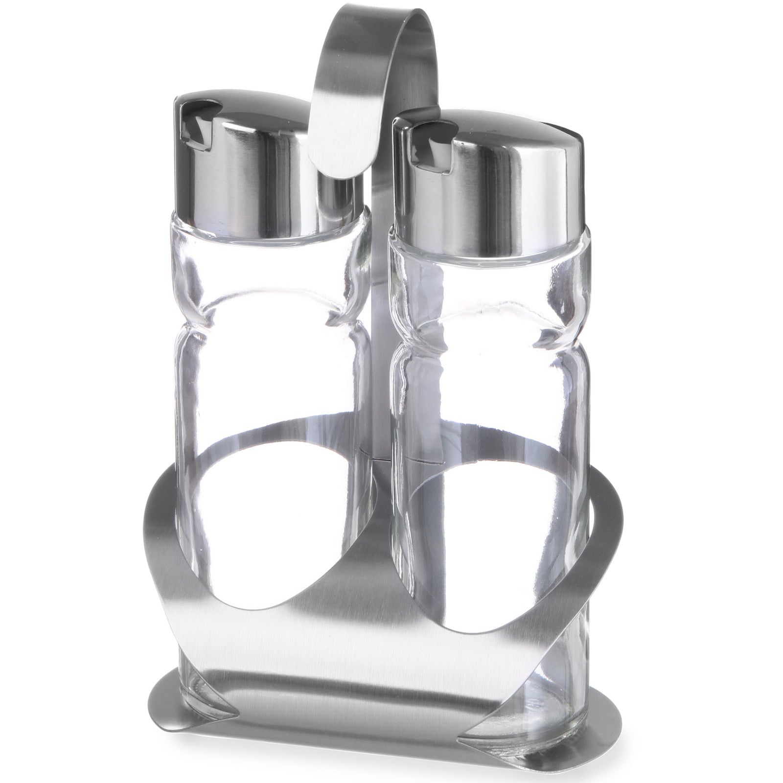 Tableware – Stainless steel olive oil and wine vinegar spice - Carlat