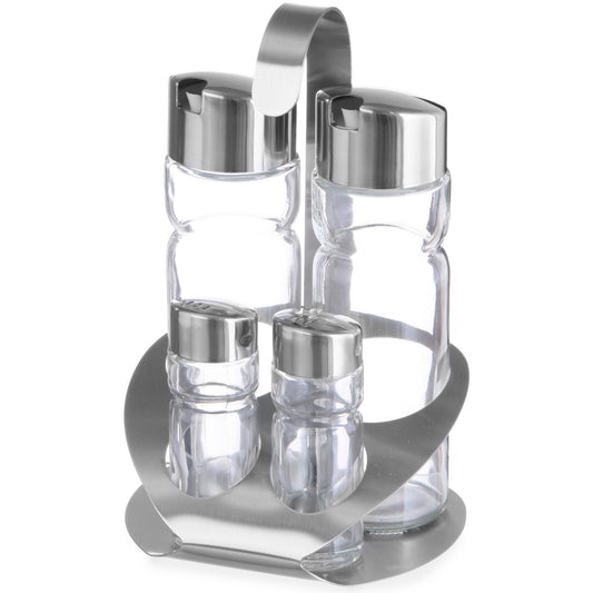 Tableware – Stainless steel spice set salt pepper olive oil - Carlat