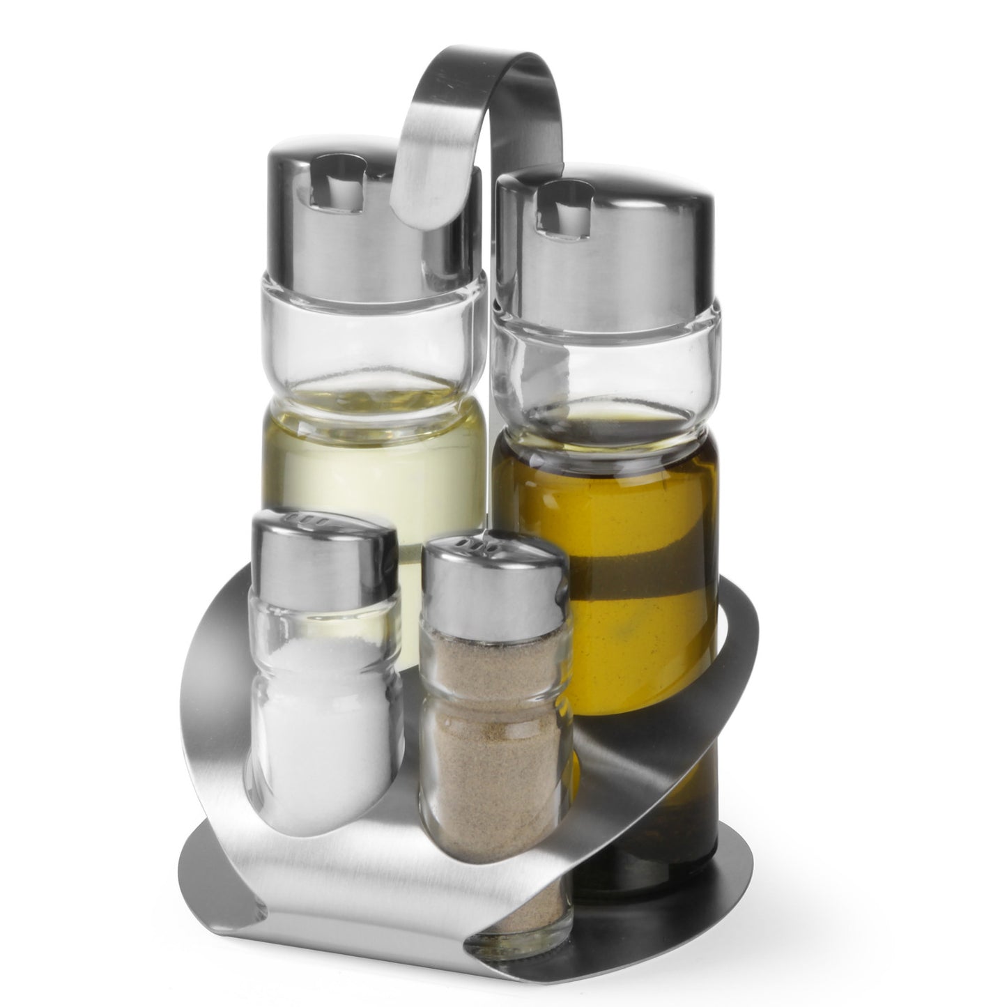 Tableware – Stainless steel spice set salt pepper olive oil - Carlat
