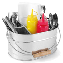 Tableware – Steel container for cutlery, sauces and napkins with - Carlat