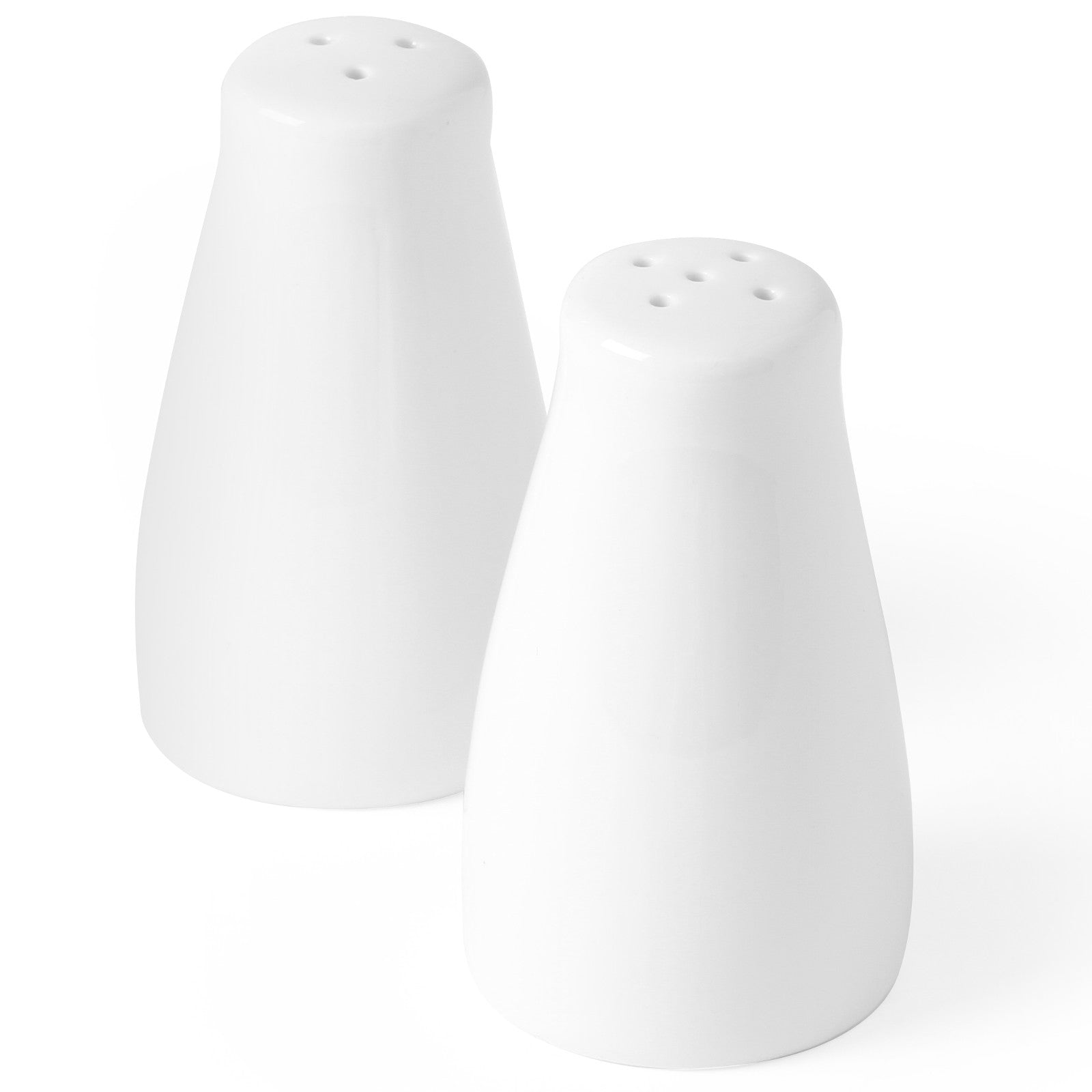 Tableware – White porcelain salt and pepper shaker set - Carlat