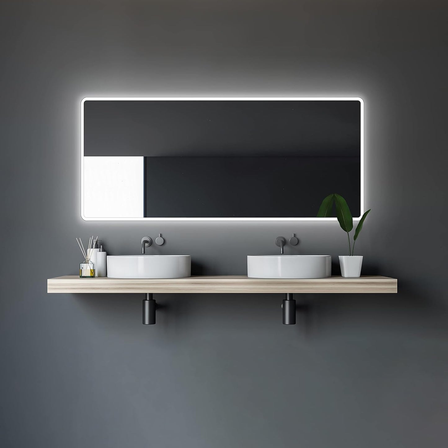 Talos Moon Bathroom Mirror - Carlat