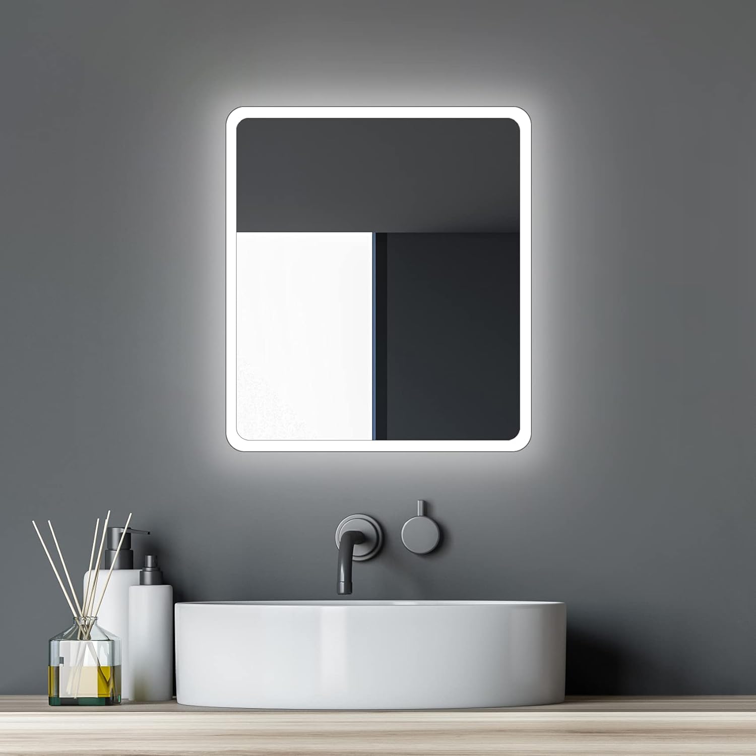 Talos Moon Bathroom Mirror - Carlat