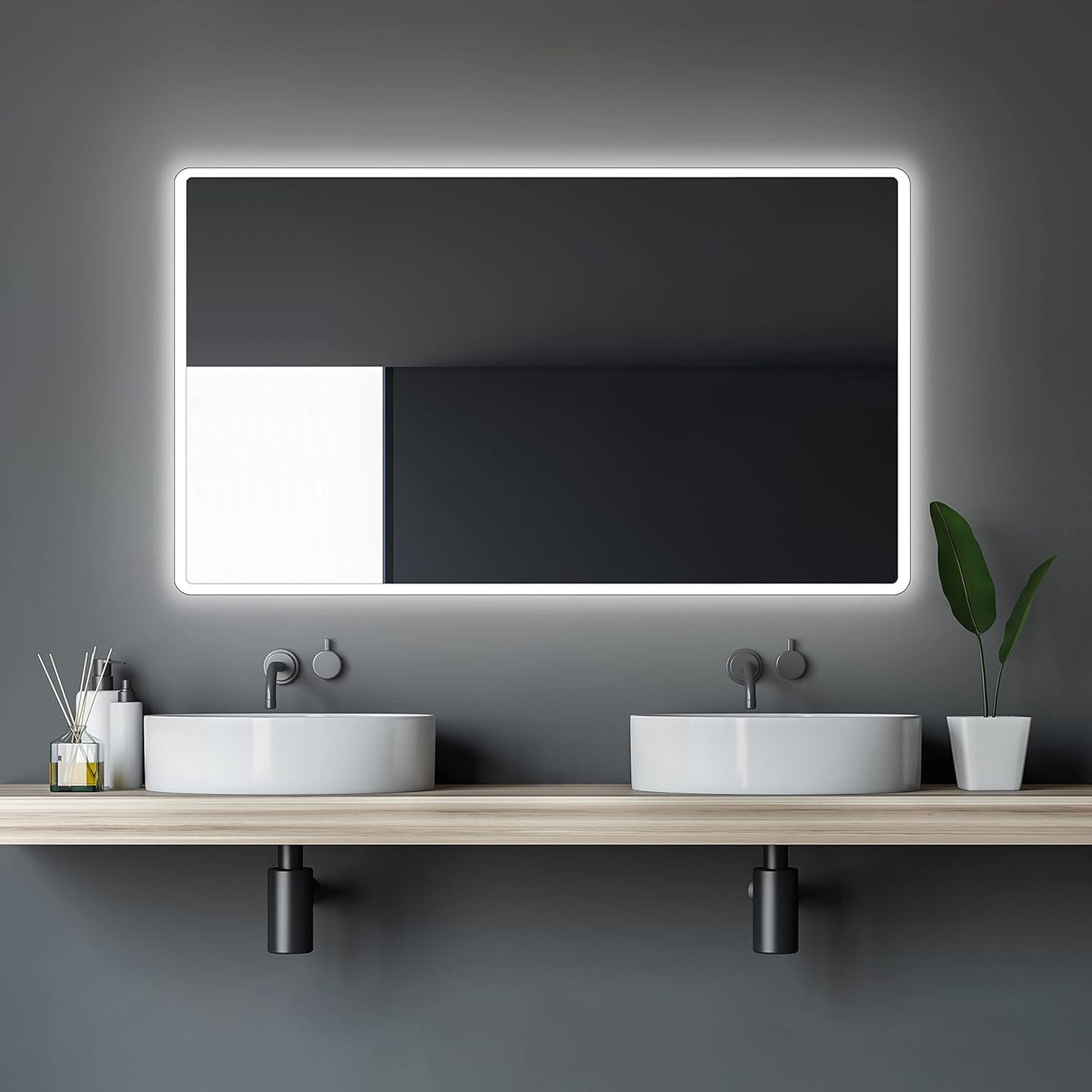 Talos Moon Bathroom Mirror - Carlat