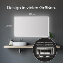 Talos Moon Bathroom Mirror - Carlat