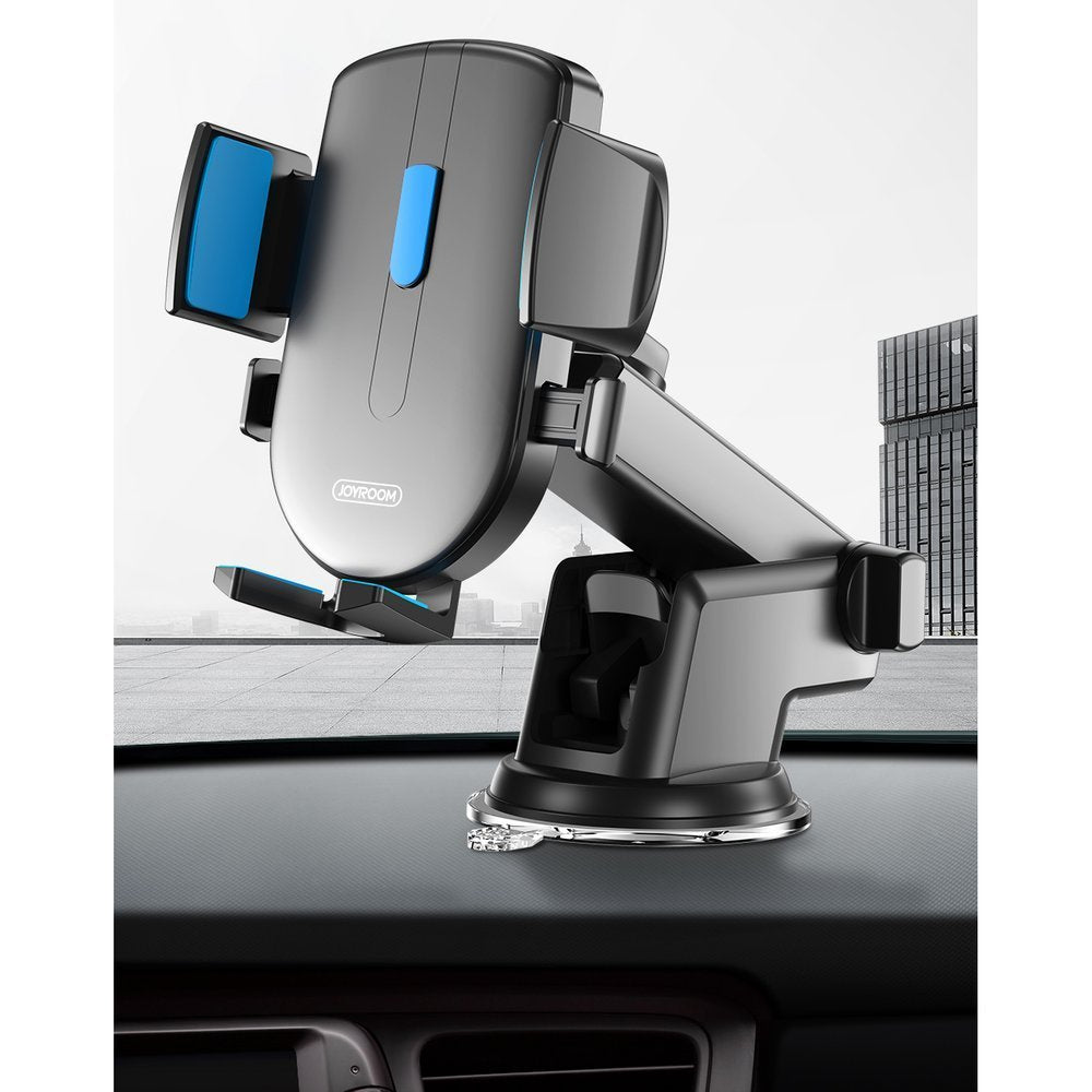 Telephone holder with telescopic shoulder up to the dashboard and black window - Carlat