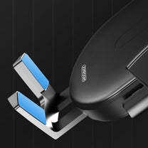 Telephone holder with telescopic shoulder up to the dashboard and black window - Carlat