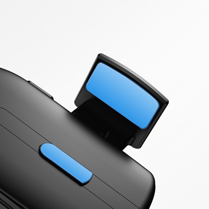 Telephone holder with telescopic shoulder up to the dashboard and black window - Carlat
