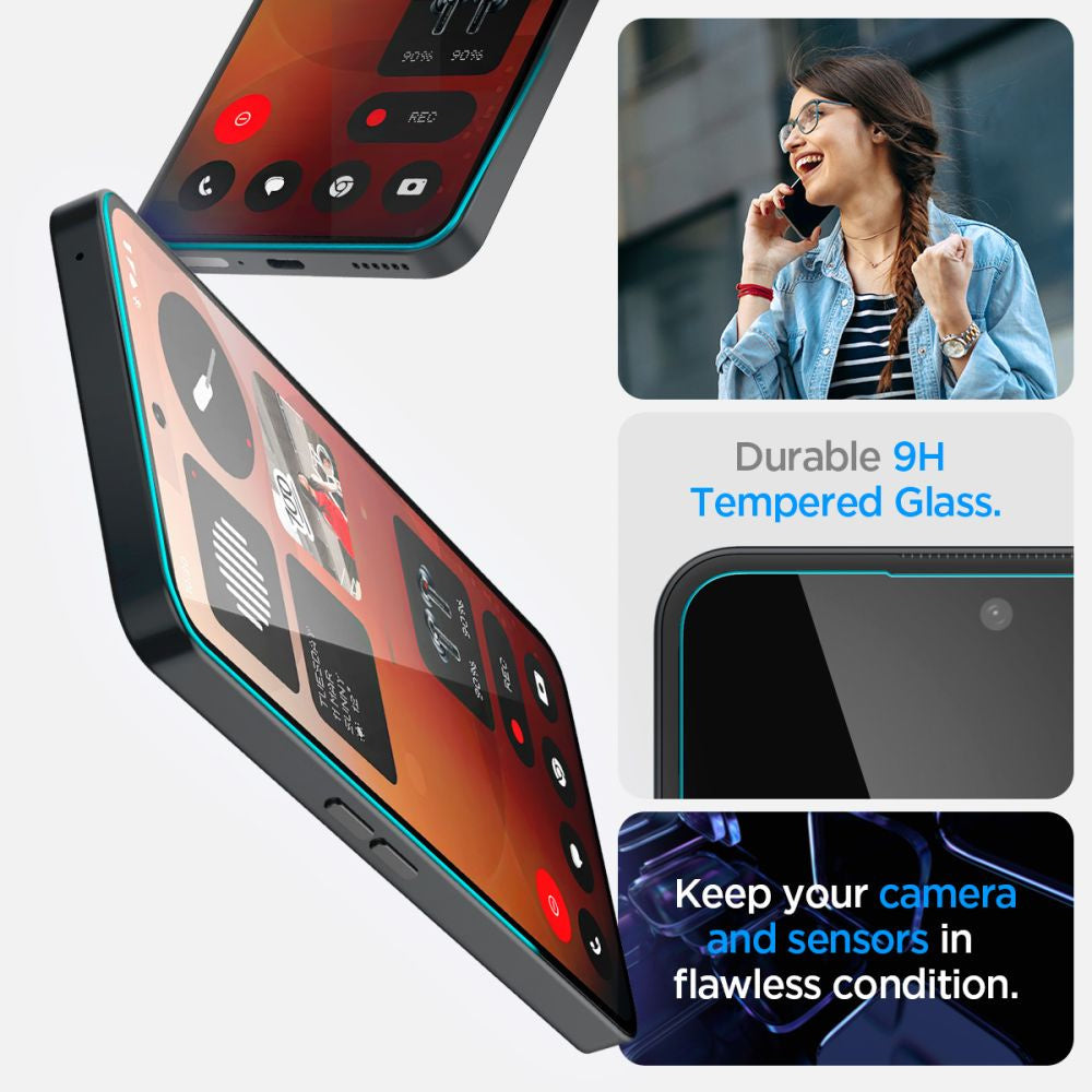 Tempered Glass for Nothing Phone 3A / 3A Pro Glas.tR EZ Fit - Transparent - Carlat