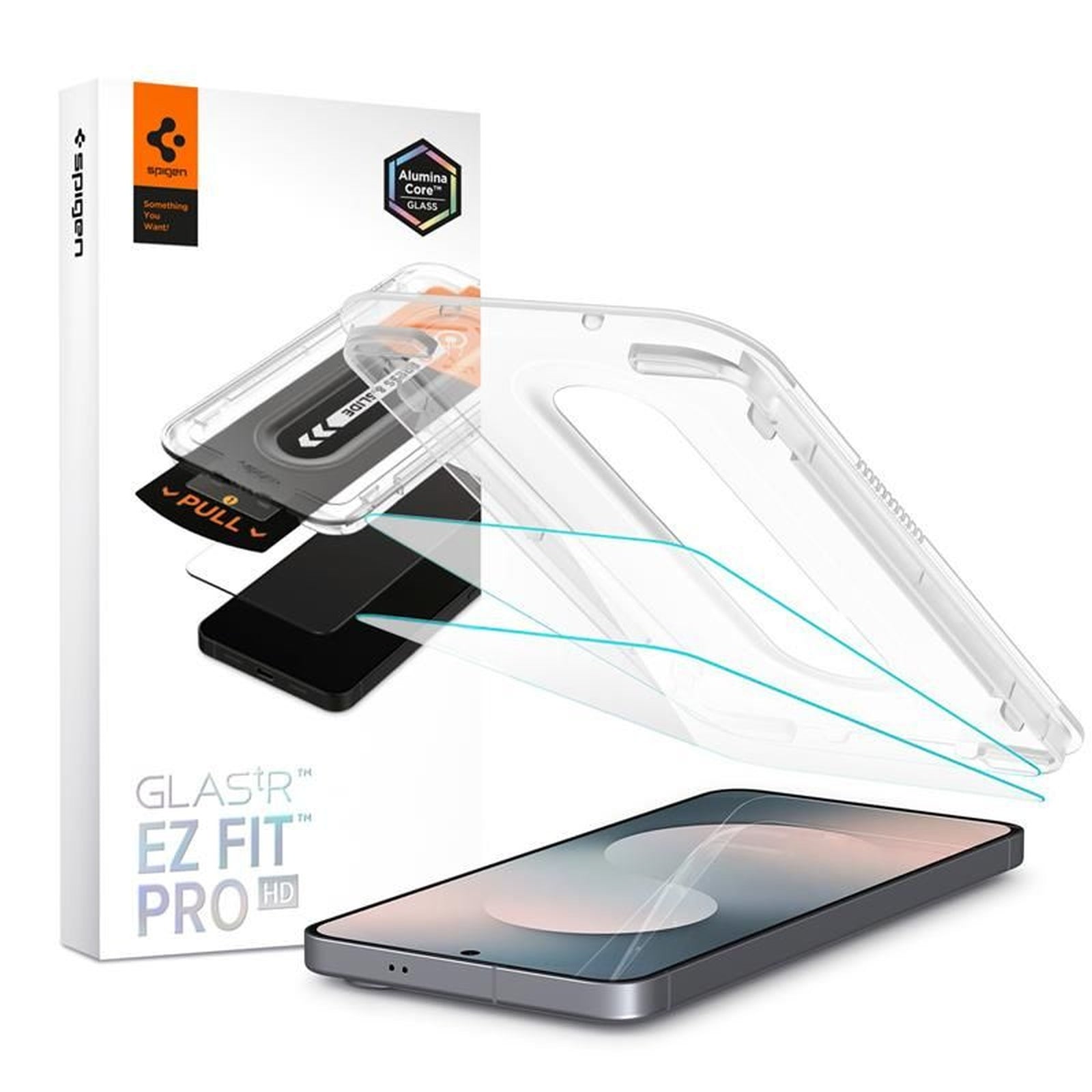 Tempered glass for Samsung Galaxy S25 FE Glas.tR EZ Fit Pro - 2 pcs. - Carlat
