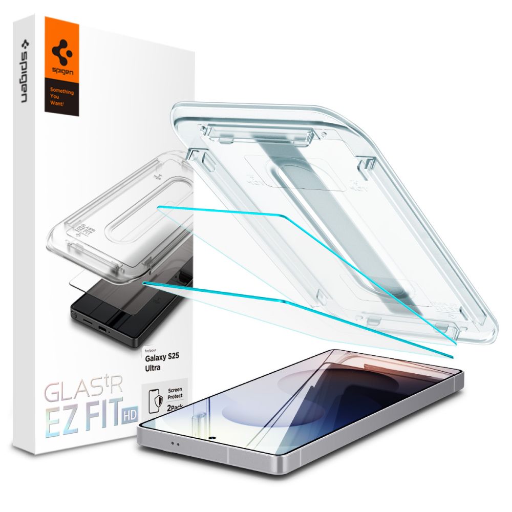 Tempered glass for Samsung Galaxy S25 Ultra transparent - 2 pcs. - Carlat
