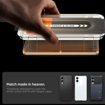 Tempered glass for the Samsung Galaxy S25 Edge Ez Fit Pro screen - Carlat
