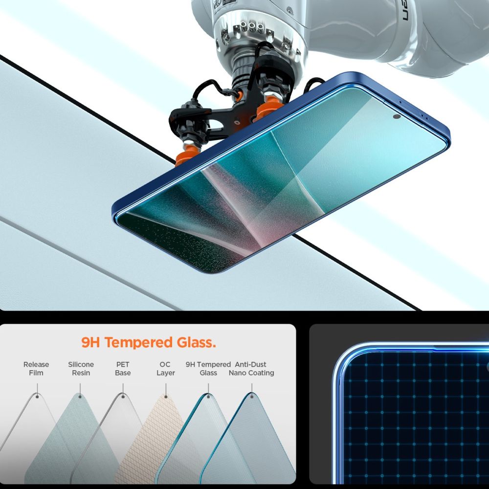 Tempered glass for the Samsung Galaxy S25 Edge Ez Fit Pro screen - Carlat