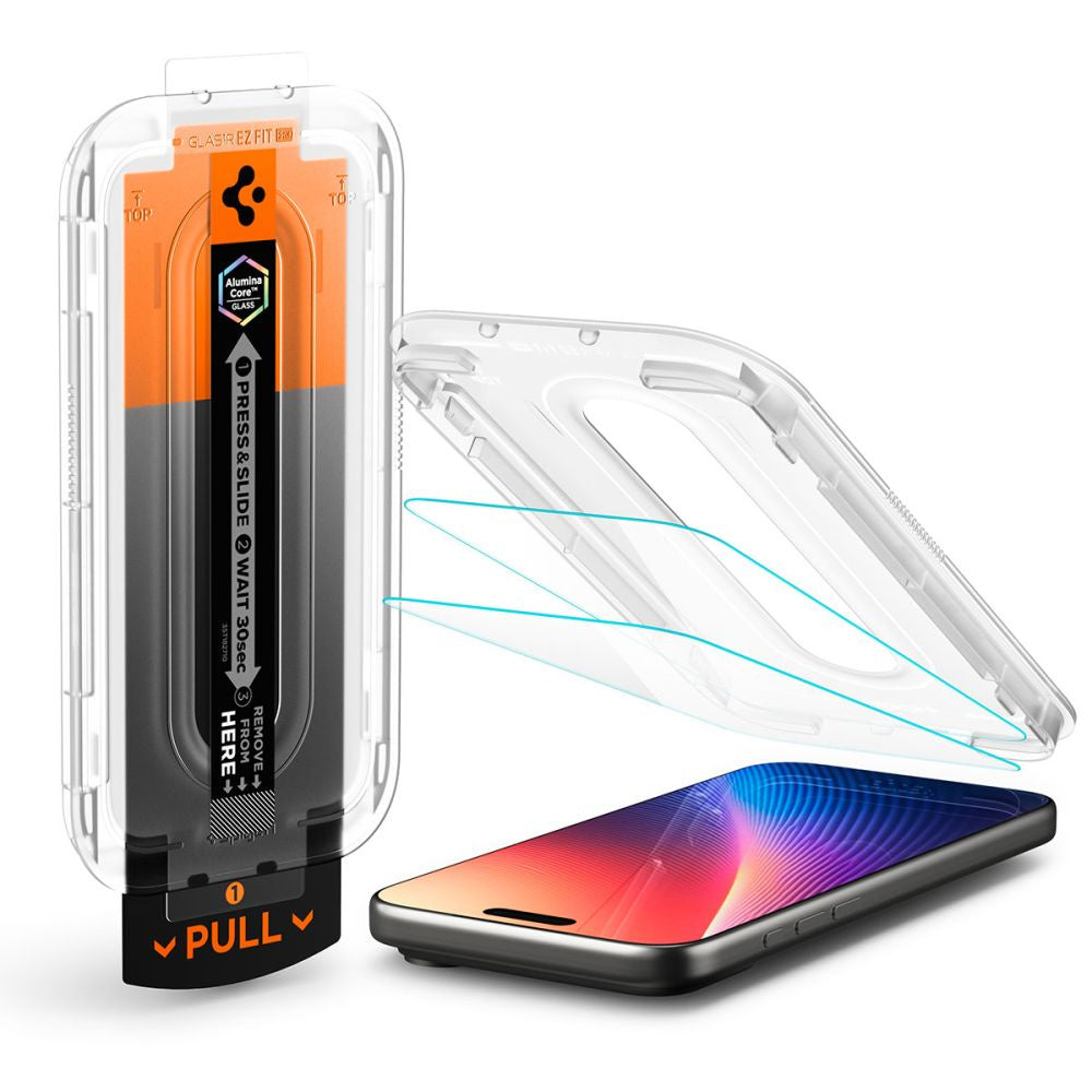 Tempered glass with applicator for iPhone 16 Pro Max / 17 Pro Max Glas.TR EZ Fit Pro - Carlat