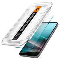 Tempered glass with mounting frame for Samsung Galaxy A36 5G transparent - 2 pcs. - Carlat