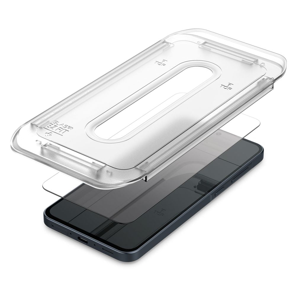 Tempered glass with mounting frame for Samsung Galaxy A36 5G transparent - 2 pcs. - Carlat