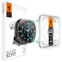 Tempered glass with mounting frame for Samsung Galaxy Watch Ultra 47 mm - 2 pcs. - Carlat
