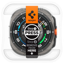 Tempered glass with mounting frame for Samsung Galaxy Watch Ultra 47 mm - 2 pcs. - Carlat