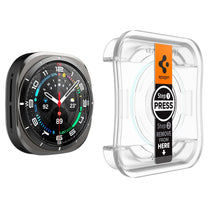 Tempered glass with mounting frame for Samsung Galaxy Watch Ultra 47 mm - 2 pcs. - Carlat