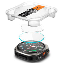 Tempered glass with mounting frame for Samsung Galaxy Watch Ultra 47 mm - 2 pcs. - Carlat