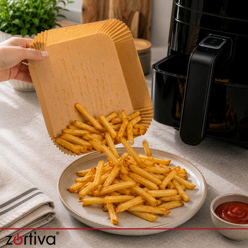 The – 20 cm Paper Liners for Deep Fryers, 400-Count, Zortiva - Carlat
