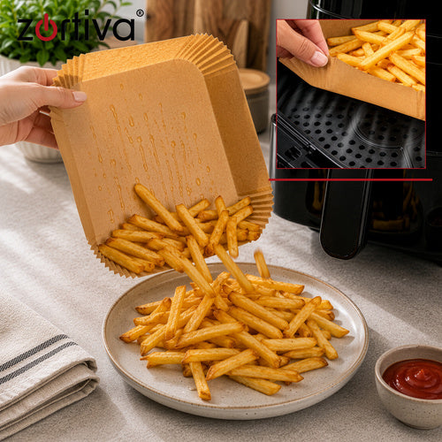 The – 20 cm Paper Liners for Deep Fryers, 400-Count, Zortiva - Carlat