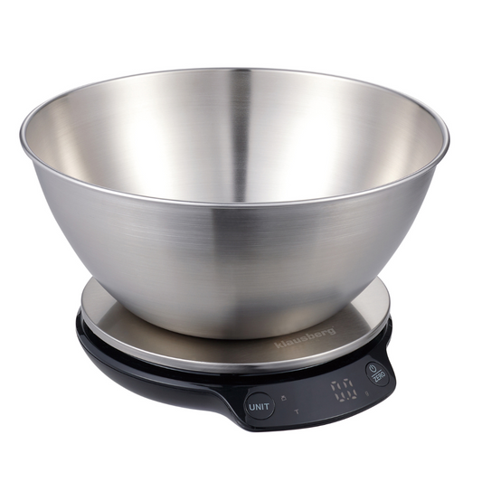 The – Diet-friendly kitchen scale with bowl, 1.8 L, Bluetooth, app - Carlat