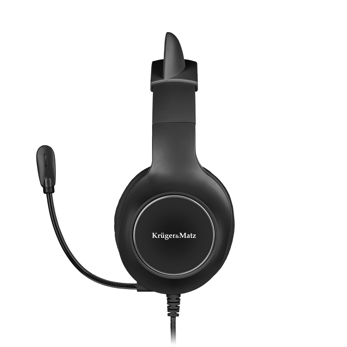 The – Kruger&amp;Matz Gamer Kids Gaming Over-Ear Headphones for Kids, Black - Carlat