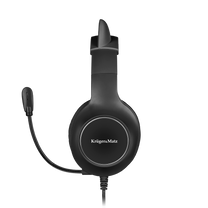 The – Kruger&amp;Matz Gamer Kids Gaming Over-Ear Headphones for Kids, Black - Carlat