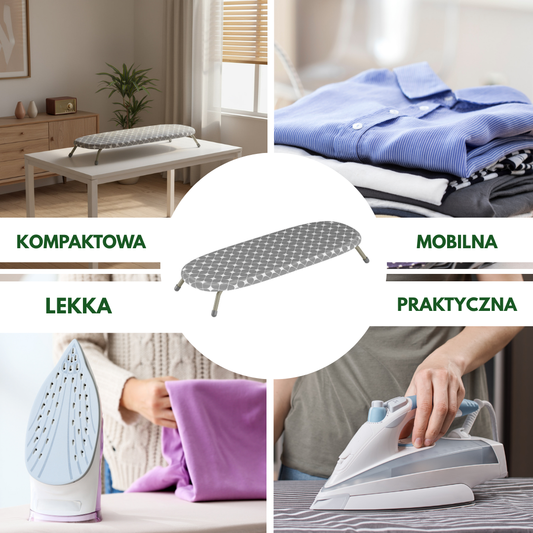 The – Table-top folding ironing board, 5 mm felt, Kinghoff, KH-1937 - Carlat