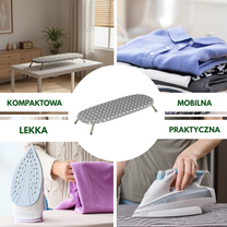 The – Table-top folding ironing board, 5 mm felt, Kinghoff, KH-1937 - Carlat