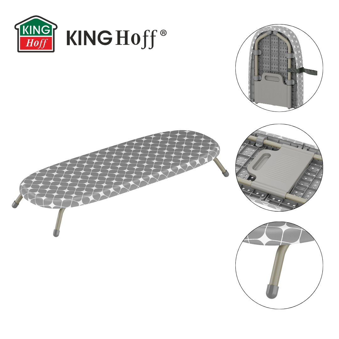 The – Table-top folding ironing board, 5 mm felt, Kinghoff, KH-1937 - Carlat