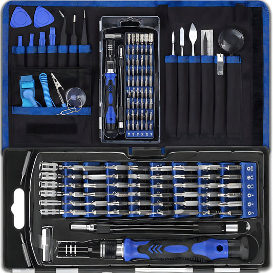 The remaining – 75-Piece Precision Screwdriver and Bit Set - o679 - Carlat
