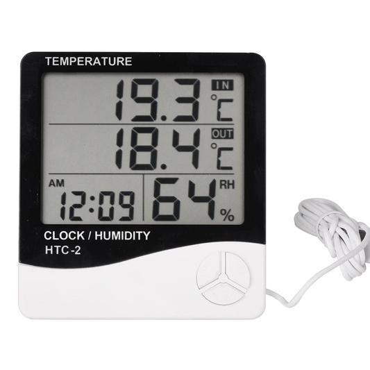 The remaining – Electronic Thermometer and Hygrometer with Probe - E564 - Carlat