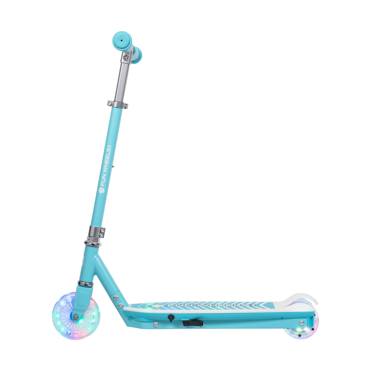 The remaining – FUN WHEELS LIGHT Blue Electric Scooter for Kids