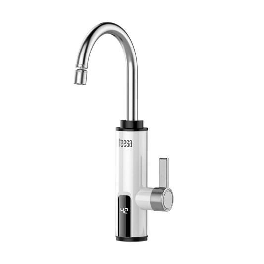 The remaining – Instant-heating water heater - white kitchen faucet - Carlat
