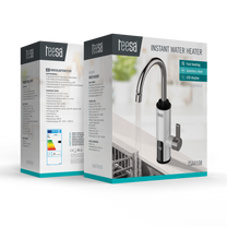 The remaining – Instant-heating water heater - white kitchen faucet - Carlat