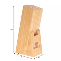 The remaining – Kinghoff 7-Piece Knife Set in a Block - Carlat