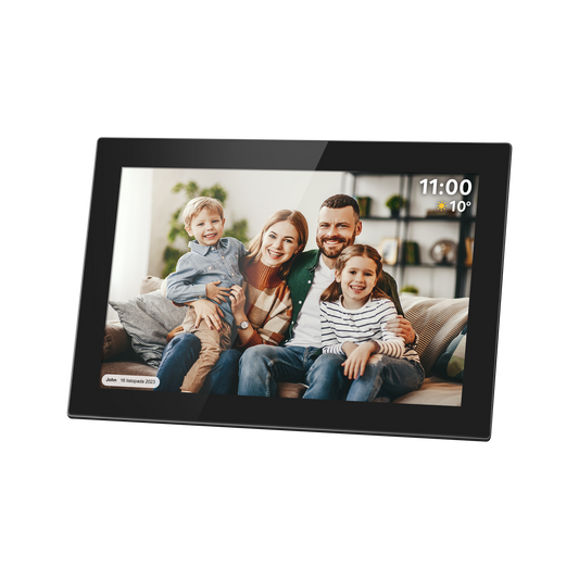 The remaining – Kruger&Matz FRAMEO Wi-Fi 10.1" Digital Photo Frame, Black - Carlat