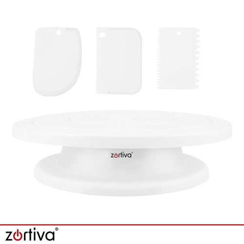 The remaining – Rotating cake stand + 3 cake decorating spatulas - Carlat