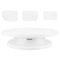 The remaining – Rotating cake stand + 3 cake decorating spatulas - Carlat