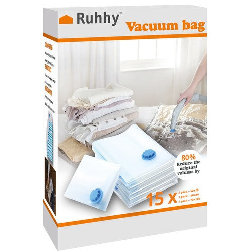 The remaining – Ruhhy 22129 Vacuum Sealing Bag Set (15-Pack) - Carlat