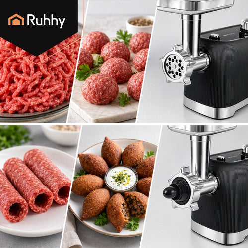 The remaining – Ruhhy 2400W Meat Grinder - Carlat