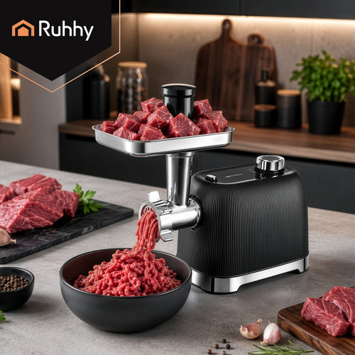 The remaining – Ruhhy 2400W Meat Grinder - Carlat