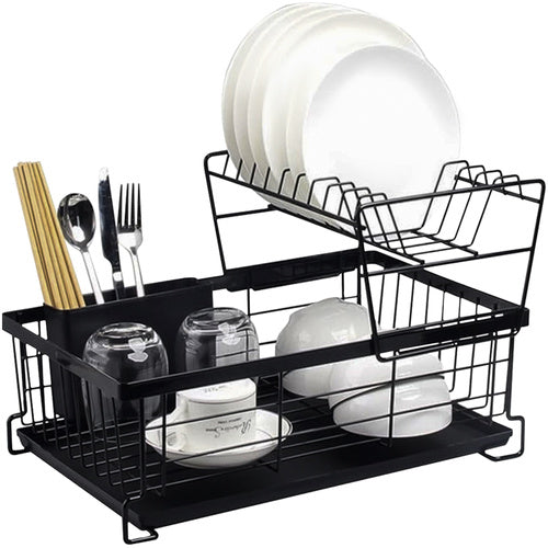 The remaining – Ruhhy Two-Tier Dish Rack - Carlat
