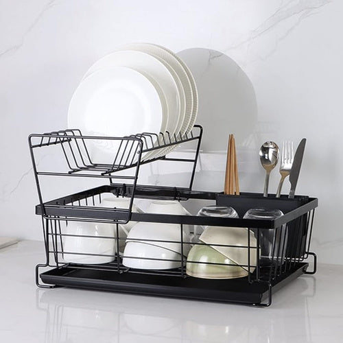 The remaining – Ruhhy Two-Tier Dish Rack - Carlat
