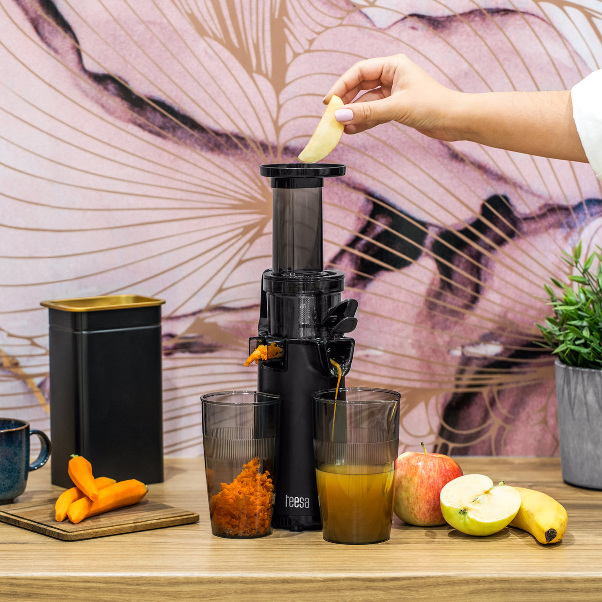 The remaining – Slow juicer - Carlat