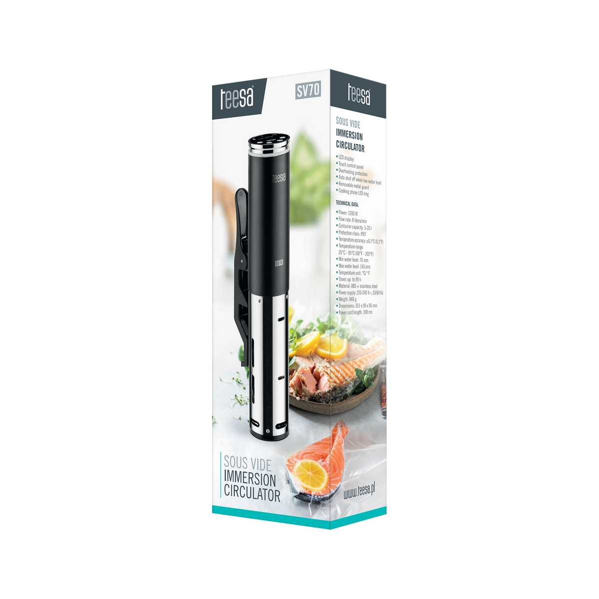 The remaining – TEESA SV70 Sous Vide Circulator - Carlat